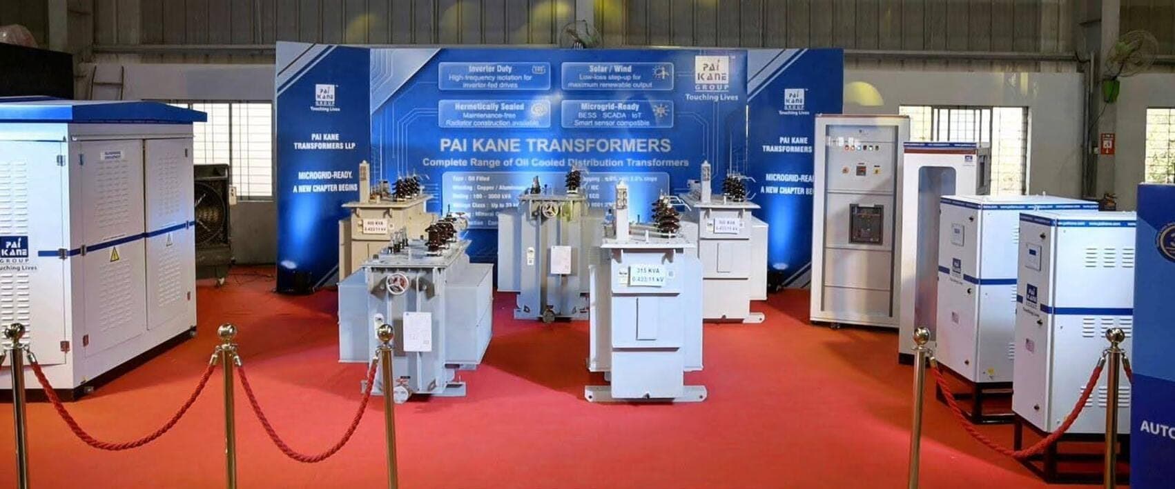 Exposição de produtos Pai Kane